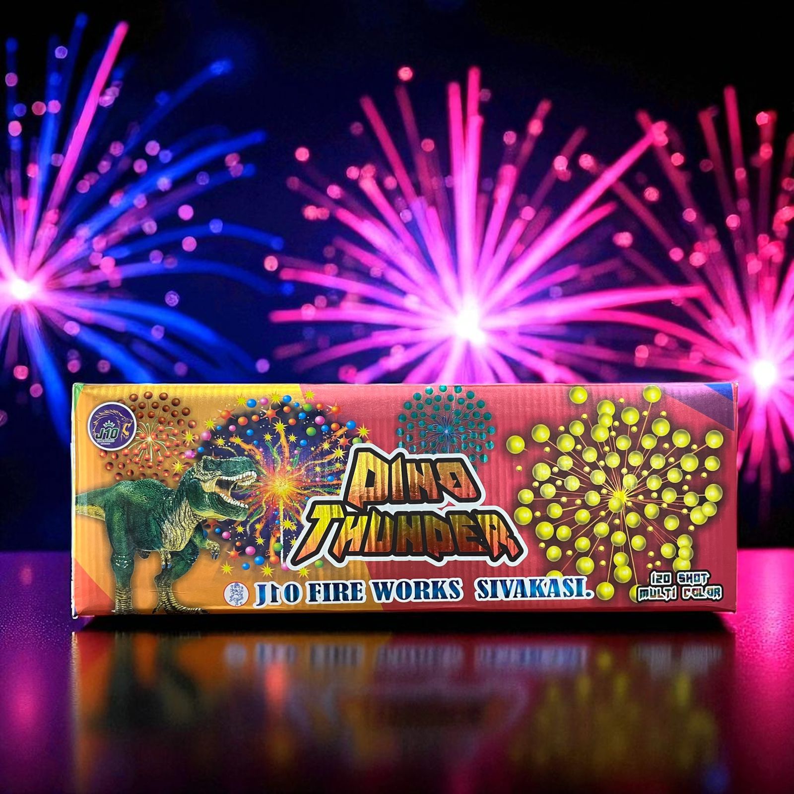 120 SHOTS MULTI COLOUR
